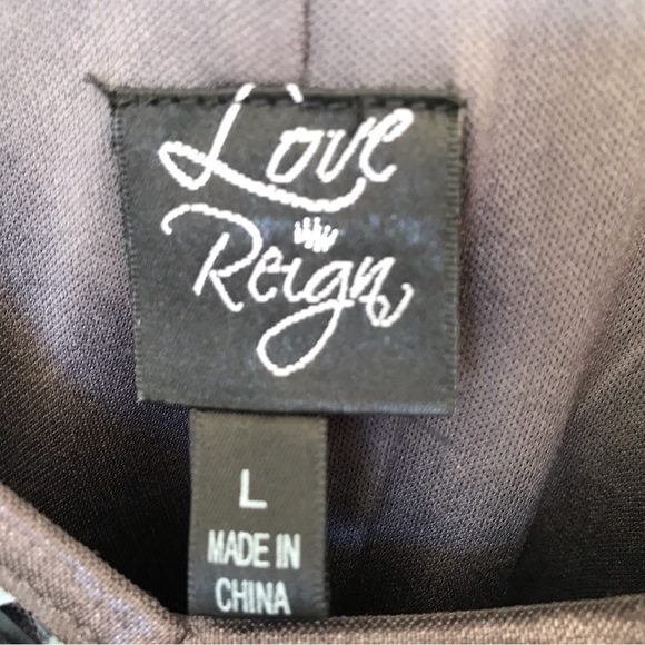 Love Reign Sequin Tank Mini Dress Junior SzL  Dark Teal Black Piping Lined - Picture 3 of 5